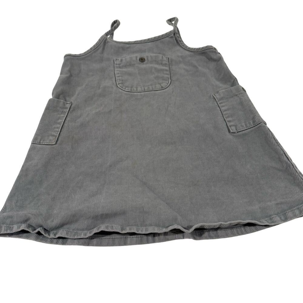Petit Bateau Baby Girl 18m Gray Dress